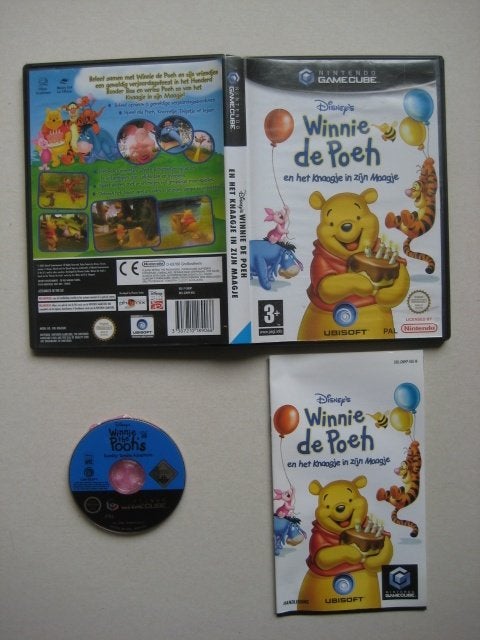 Winnie de Poeh Nintendo Gamecube, Spelcomputers en Games, 1 speler, Ophalen of Verzenden, Zo goed als nieuw, Vanaf 3 jaar