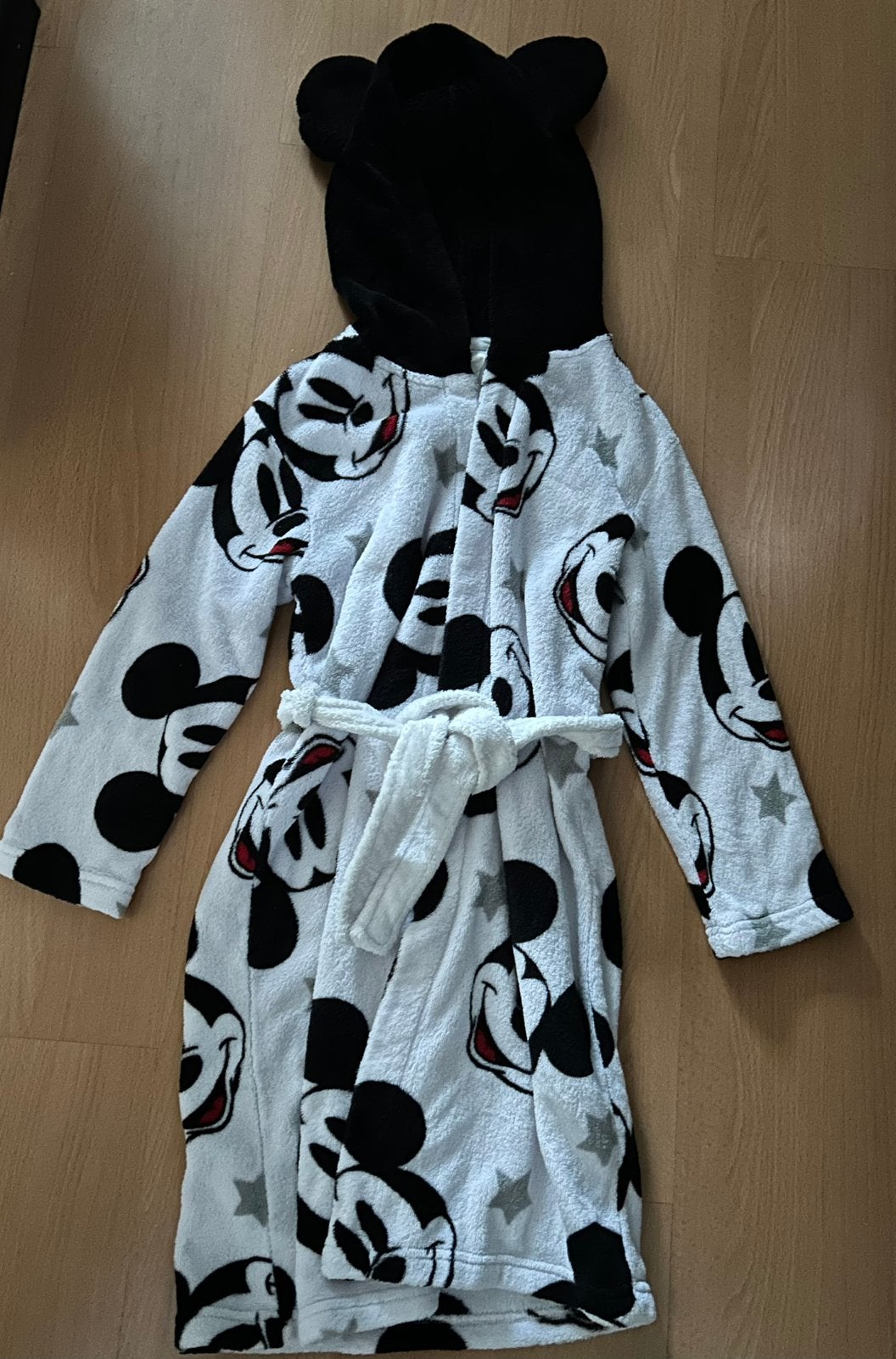 Badjas Disney Mickey Mouse 122/128, Ophalen of Verzenden, Zo goed als nieuw, Jongen of Meisje, Nacht- of Onderkleding