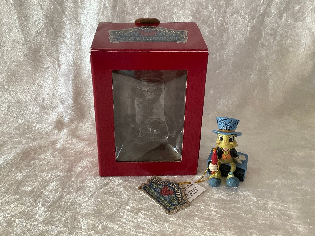 Disney Traditions - japie krekel - pinocchio, Verzamelen, Ophalen of Verzenden, Overige figuren, Zo goed als nieuw, Beeldje of Figuurtje