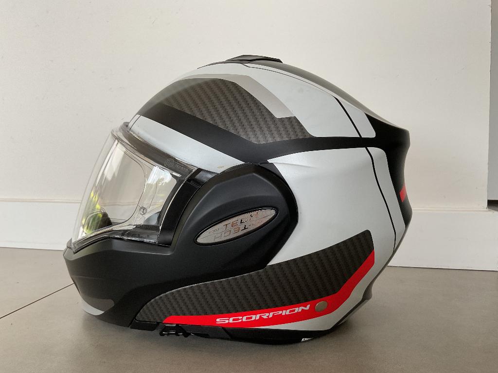 Scorpion Exo Tech maat S, Motoren, Kleding | Motorhelmen, Overige merken, Systeemhelm, Ophalen of Verzenden, S