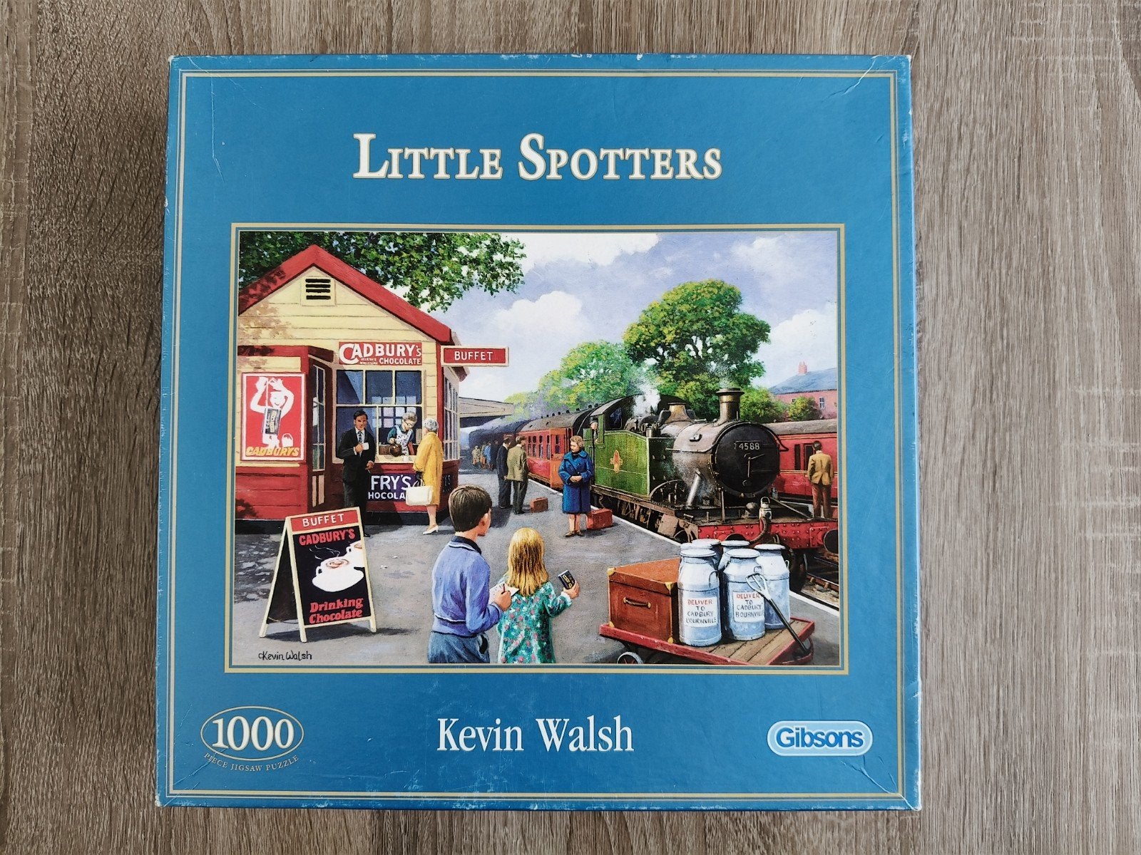 Gibsons puzzel 1000 stukjes Little Spotters, compleet, Hobby en Vrije tijd, Denksport en Puzzels, Ophalen of Verzenden, 500 t/m 1500 stukjes