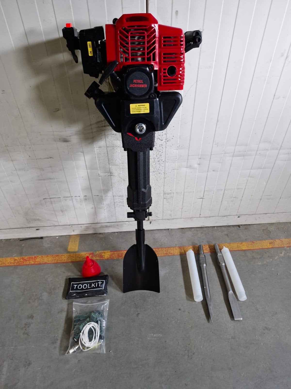 Hakhamer, bomensteker, breekhamer motorisch nieuw, Tuin en Terras, Ophalen, Benzine, ., Nieuw