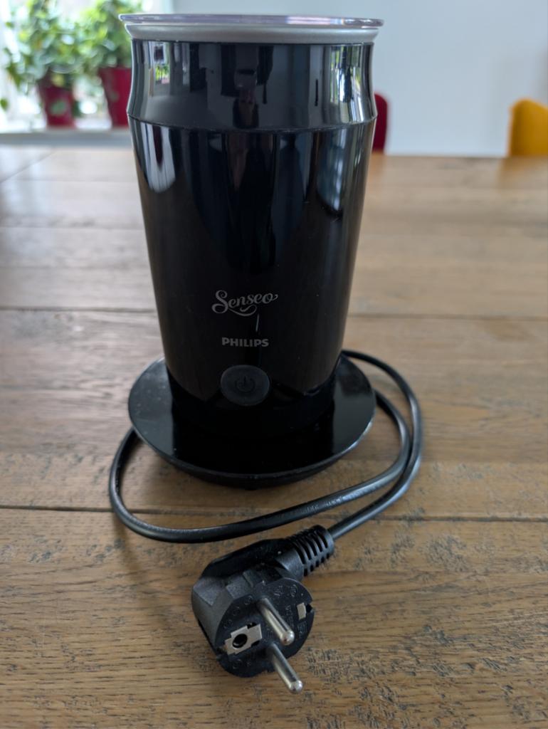 Philips Senseo melkopschuimer, Witgoed en Apparatuur, Melkopschuimers, Ophalen of Verzenden, Gebruikt, Elektrische melkopschuimer