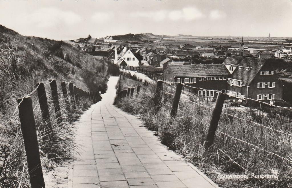 ZOUTELANDE Panorama 1963, Verzenden, 1960 tot 1980, Gelopen, Zeeland