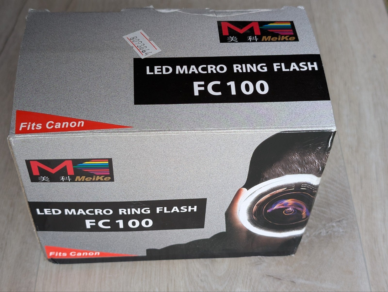 Meike FC100 LED Macro Ringflitser voor Canon, Overige merken, Canon, Ophalen of Verzenden, Zo goed als nieuw