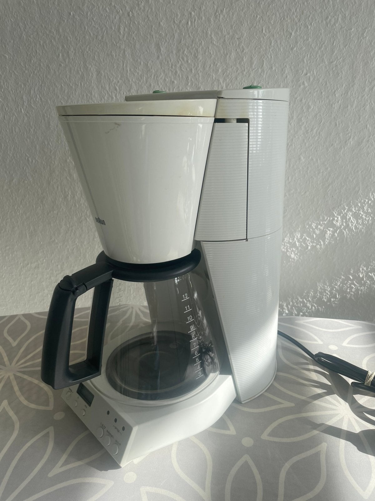 Braun filterkoffiezetapparaat, Gebruikt, 10 kopjes of meer, Koffiemachine, Gemalen koffie