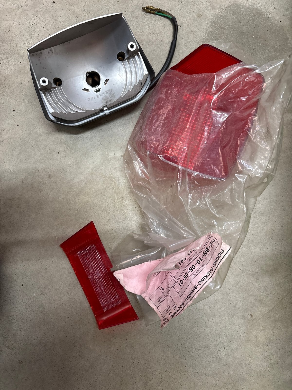 Honda Nsr achterlicht en sticker Nos, Gebruikt, Honda, Kap, Nsr