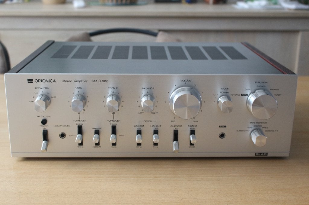 OPTONICA(SHARP) SM--4000, Gebruikt, 60 tot 120 watt, Stereo, Ophalen