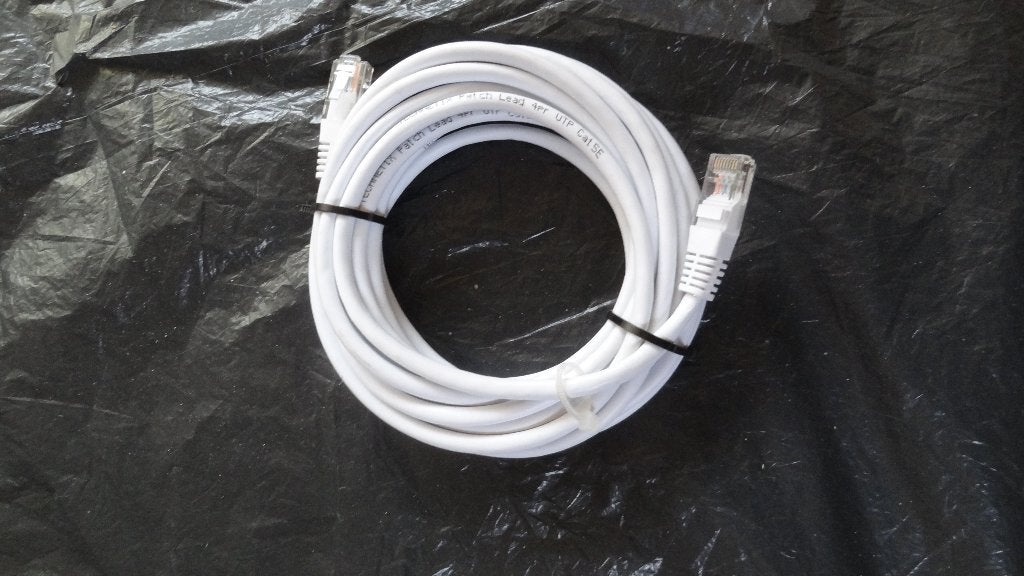 Witte UTP Cat5e Patchkabel - Diverse lengtes beschikbaar, Ophalen of Verzenden, Nieuw
