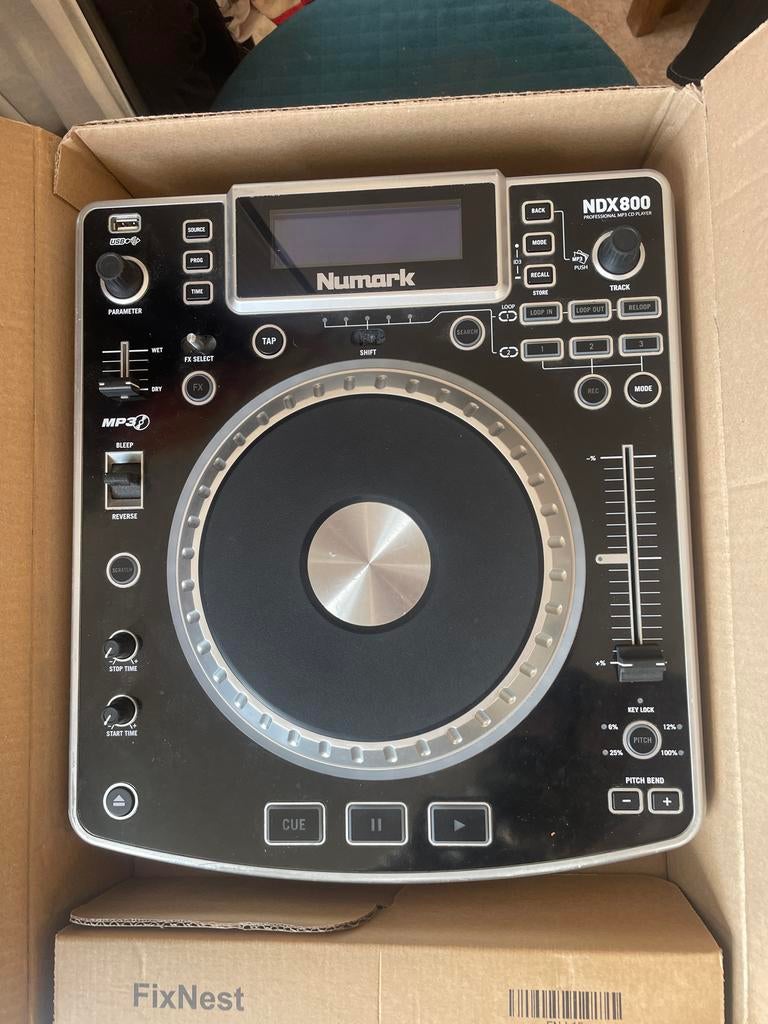 Numark NDX800 Professionele MP3 CD-speler, Muziek en Instrumenten, Dj-sets en Draaitafels, Ophalen of Verzenden, Gebruikt, Draaitafel