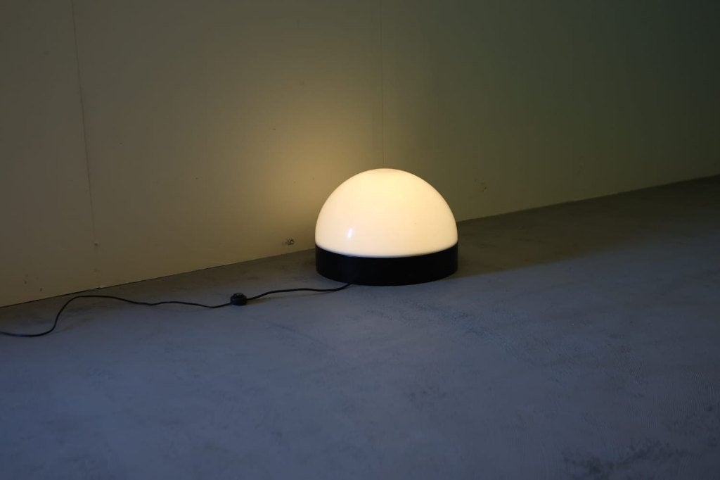 Seventies design vloerlamp, Dutch design van Kerst Koopman, Ophalen of Verzenden, Gebruikt, Hout, 150 tot 200 cm