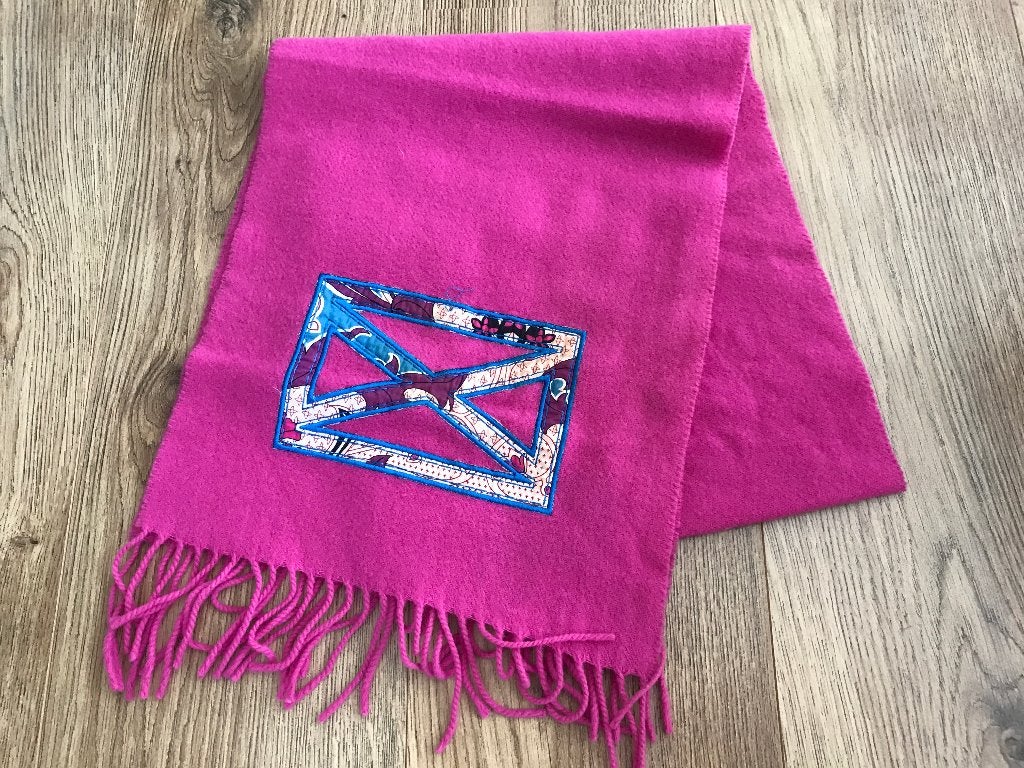 Sjaal Scapa Sports roze, Ophalen, Scapa, Maat 46/48 (XL) of groter, Zo goed als nieuw