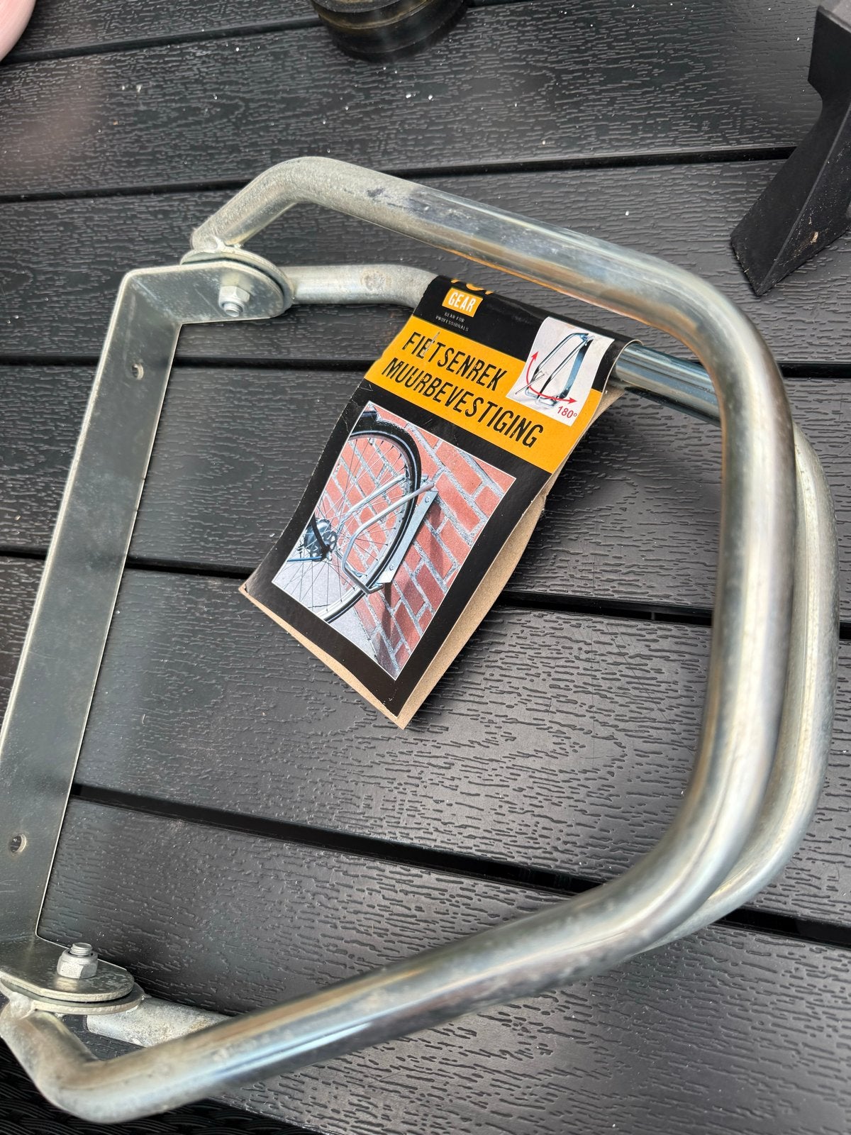 Fietsenrek Muurbevestiging - Ruimtebesparend en Stevig, Ophalen of Verzenden, Nieuw