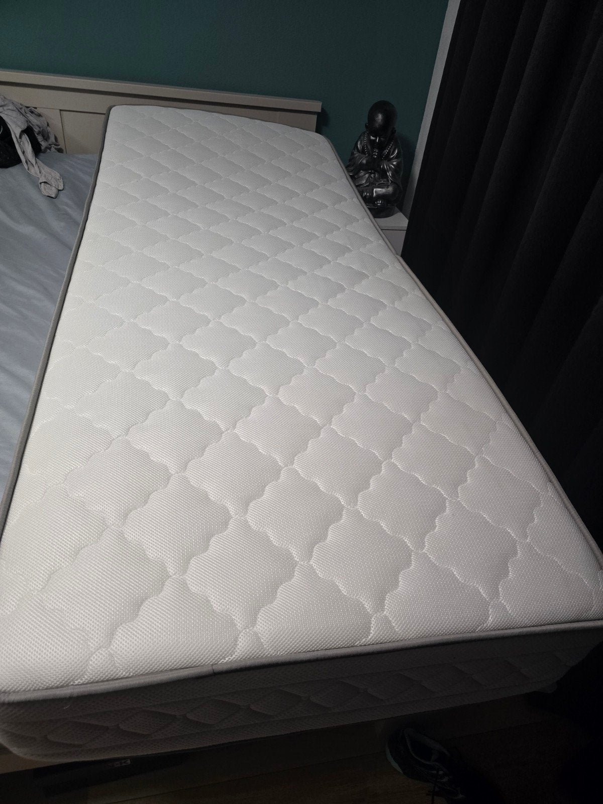 Matras 80x200 Pocket Deluxe Gel - Beter Bed Platinum, Eenpersoons, Ophalen of Verzenden, Zo goed als nieuw, 80 cm