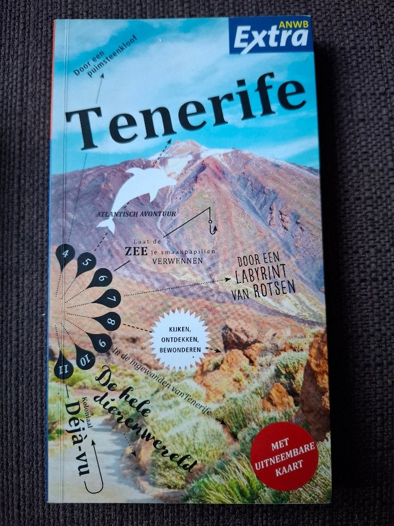 ANWB Extra Tenerife Reisgids - Ontdek het eiland!, Europa, Ophalen of Verzenden, Reisgids of -boek, ANWB