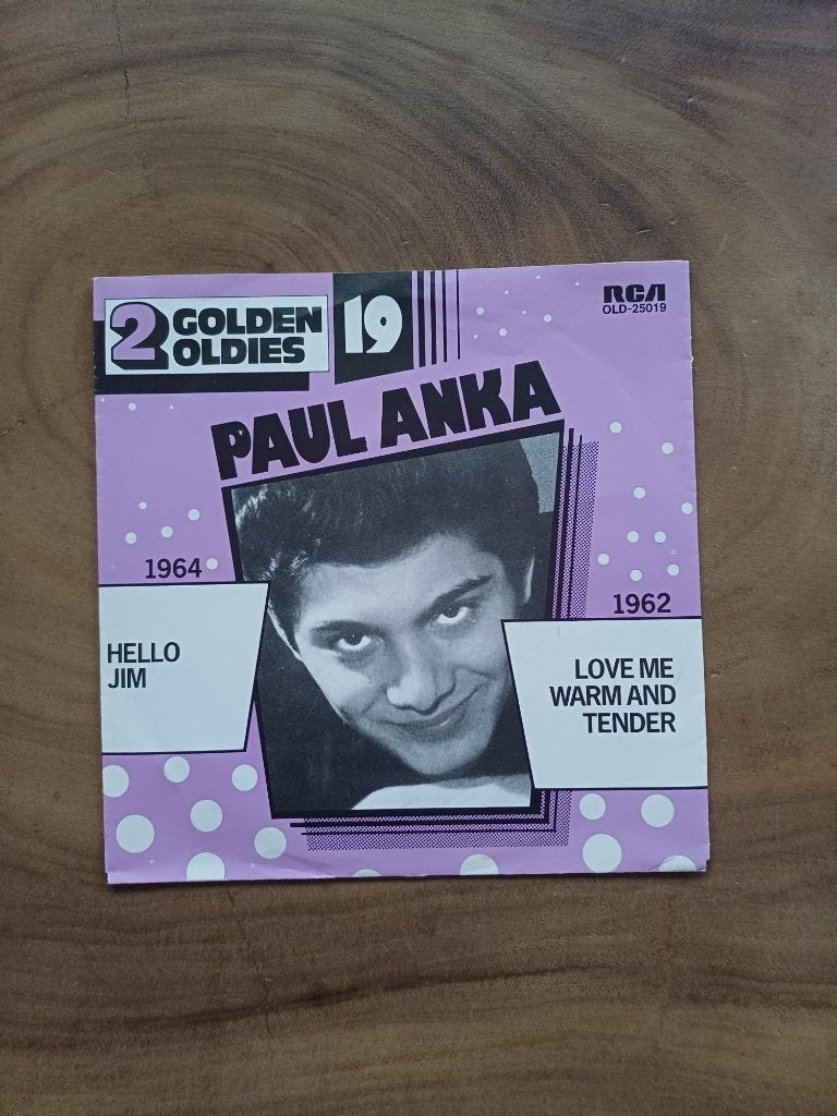 Paul Anka - Hello Jim - Single, Cd's en Dvd's, Vinyl | Pop, Ophalen, Zo goed als nieuw