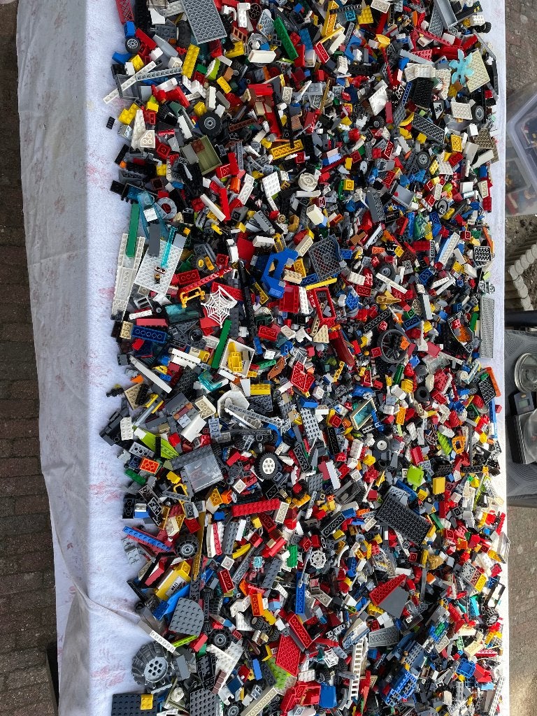 Foto 3 van Grote partij lego, 8,5 kilo / kg