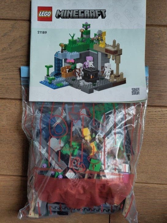 LEGO Minecraft 21189 - The Skeleton Dungeon, Minecraft, Lego, Ophalen of Verzenden, Complete set