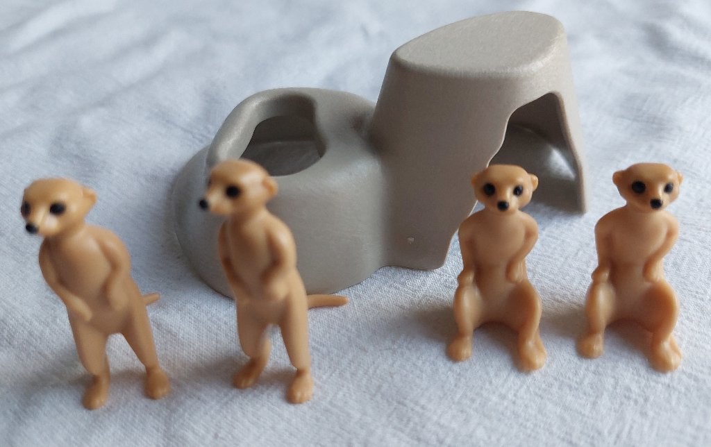 Playmobil 6655 Stokstaartjes, Kinderen en Baby's, Wild life, Gebruikt, Complete set, Overige typen