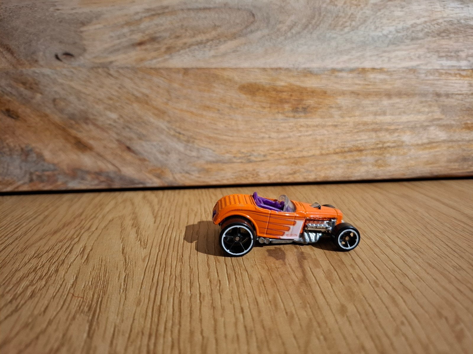 Hot Wheels Deuce Roadster Oranje Speelgoedauto 1999, Ophalen of Verzenden, Gebruikt
