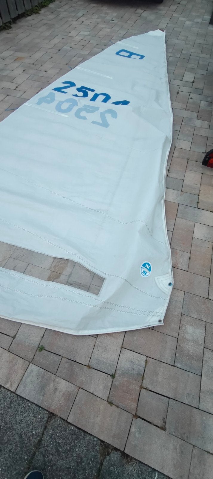 Zeilen set voor Schakel zeilboot - Wedstrijd & Grootzeil, 6 meter of meer, Gebruikt, Onbekend, Ophalen of Verzenden