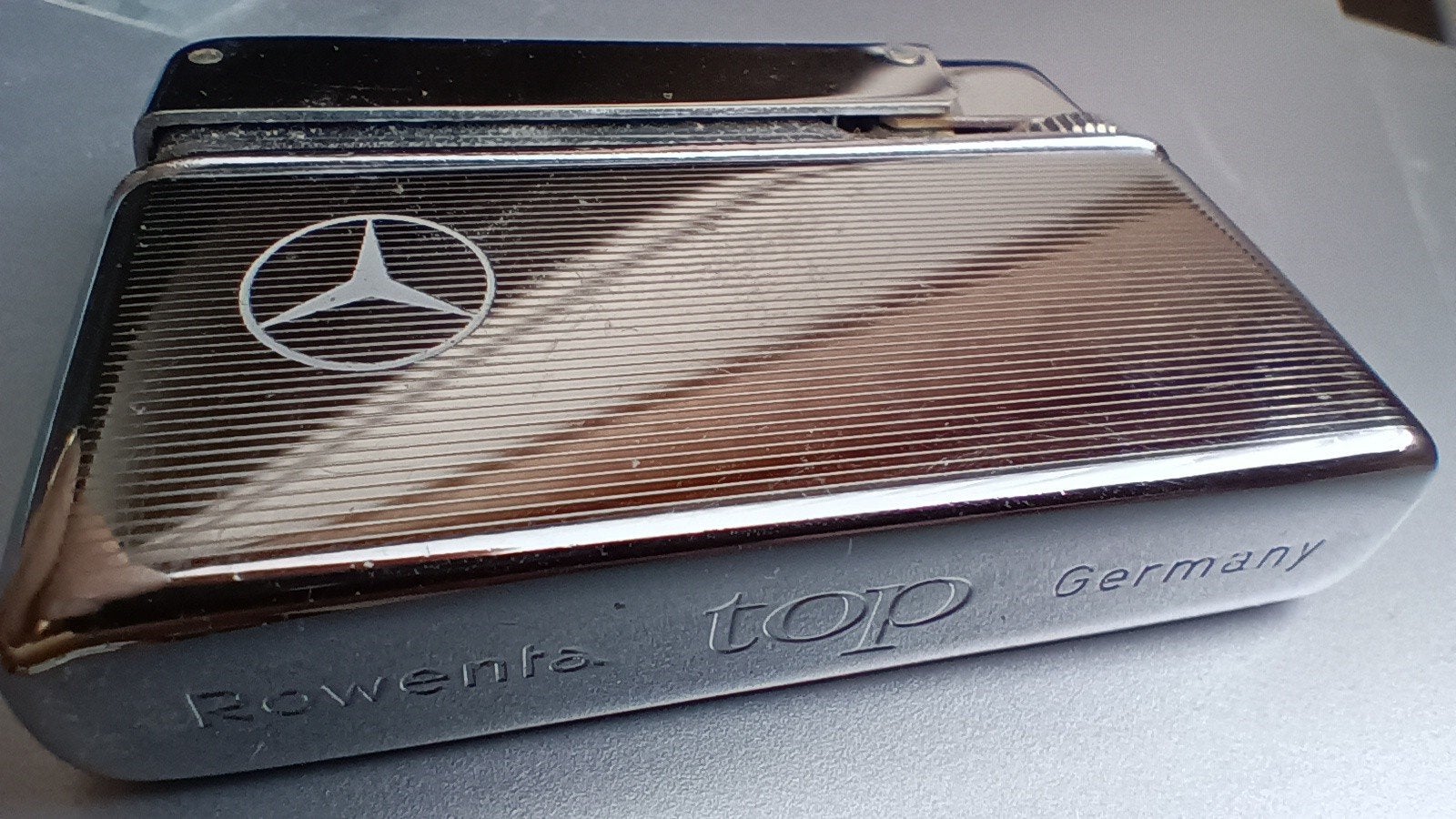 Klassieke Rowenta TOP aansteker, voorzien van Mercedes logo, Ophalen, Aansteker