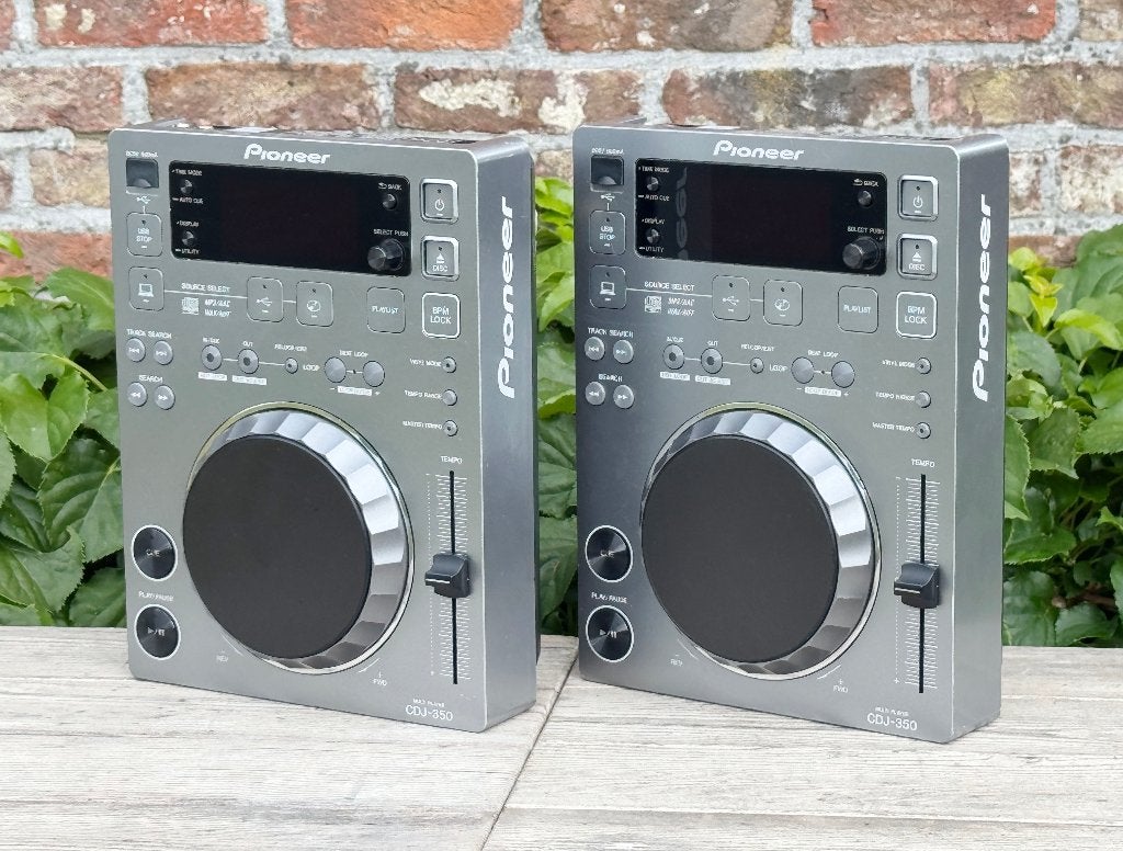 2x Pioneer CDJ-350 (Silver Edition) Set, Muziek en Instrumenten, Dj-sets en Draaitafels, Ophalen, Zo goed als nieuw, Dj-set, Pioneer