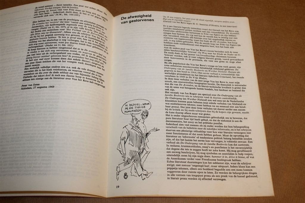 In Dialoog met Van het Reve — P.C. Hooftprijs 1969, Boeken, Ophalen of Verzenden, Gelezen