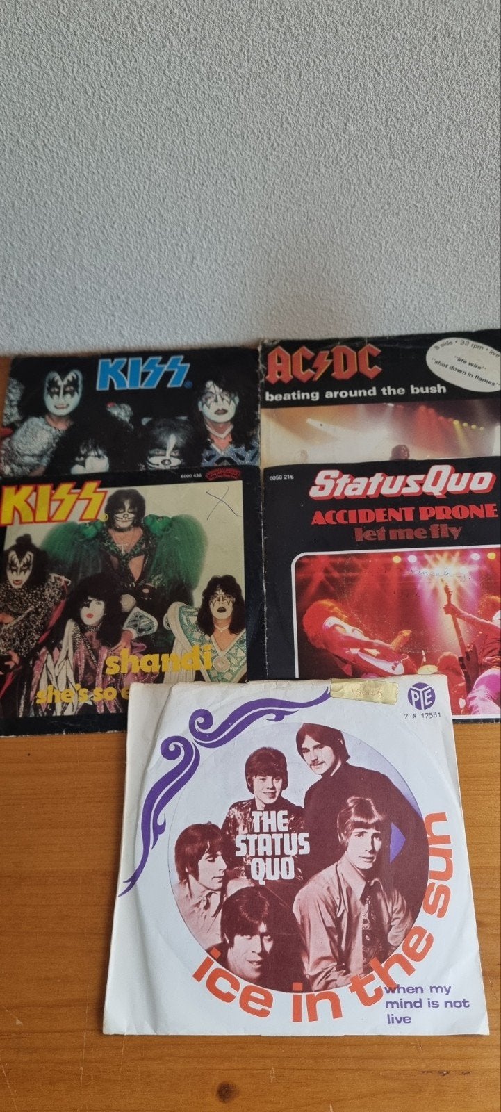 Div. Singles Hardrock, Ophalen of Verzenden, Gebruikt