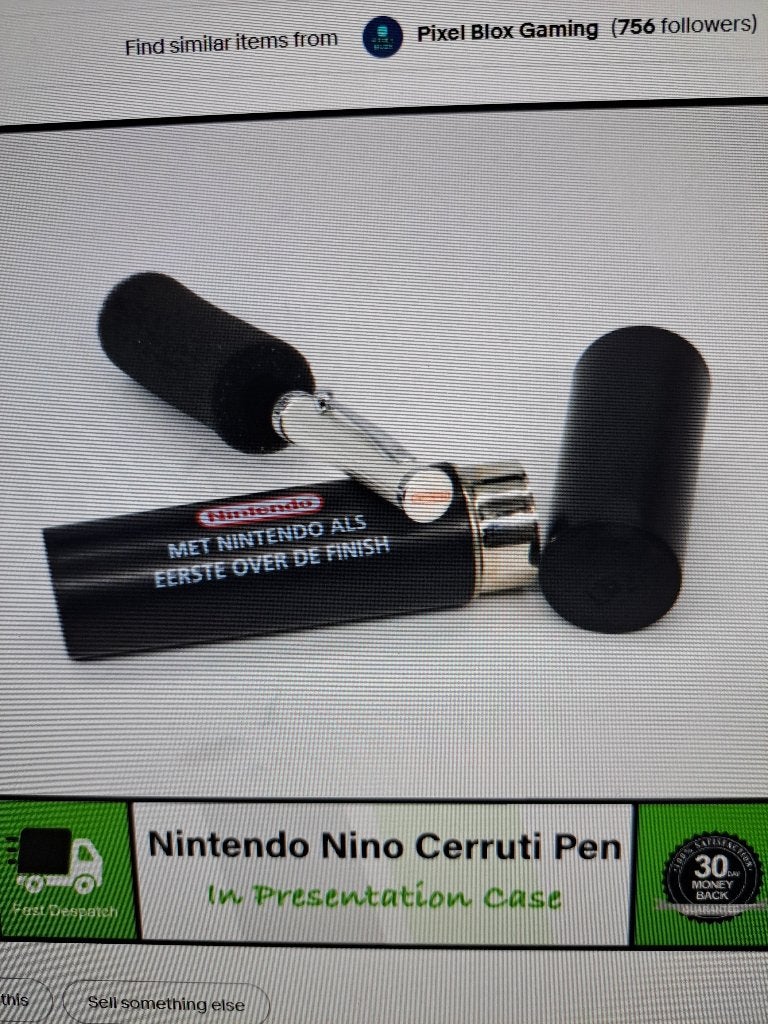 Limited Edition Collaboration  Nino Cerruti Ball Point Pen, Ophalen of Verzenden, Nieuw, Balpen, Overige merken