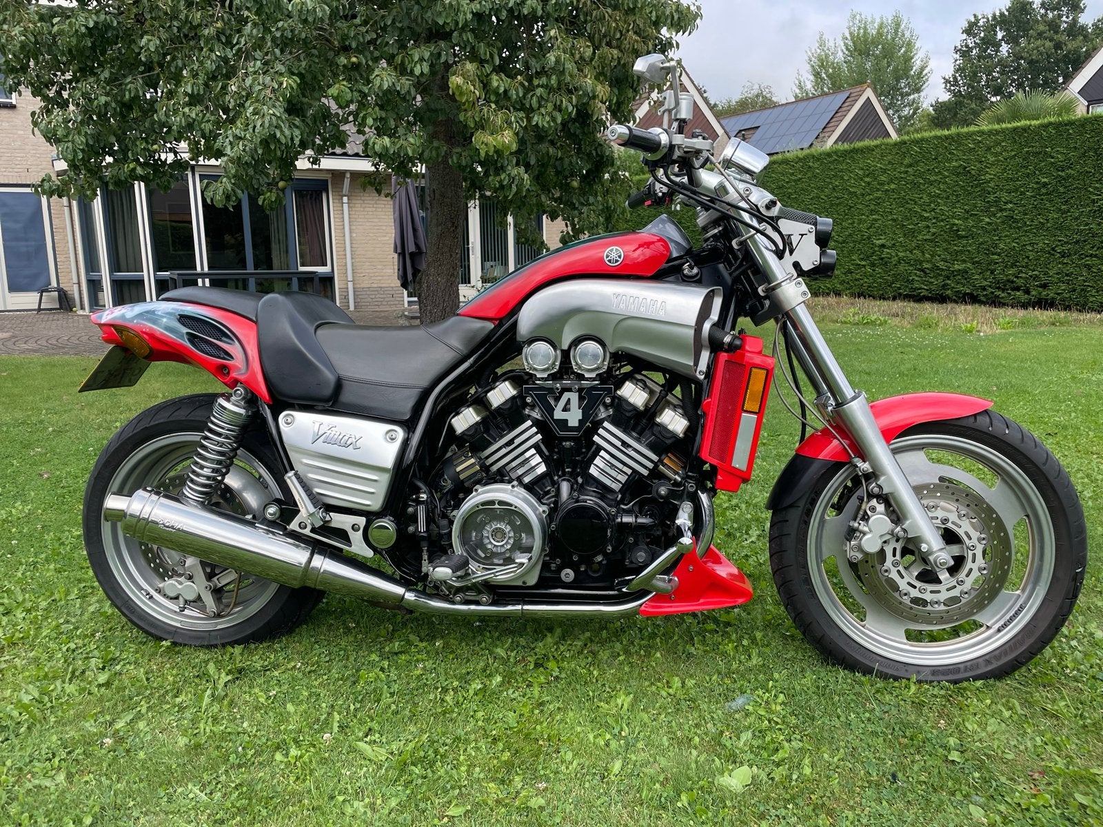 Yamaha V-Max 1200 cc 145 pk custom build, Occasion, 4 cilinders, Motorrijbewijs A, Sportuitlaat