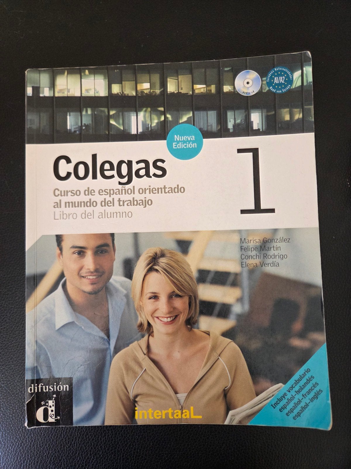 Spaans Colegas 1: Tekstboek en Werkboek A1/A2, Non-fictie, Marisa González, Felipe Martín, Conchi Rodrigo, Elena Verdía, Spaans