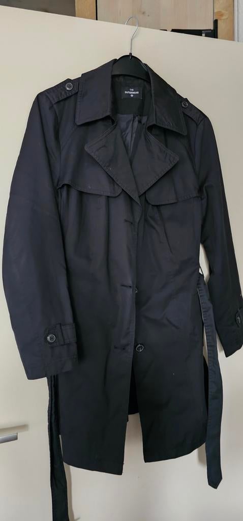 Zwarte trenchcoat en zwart soepel jasje, Ophalen, Nieuw, Maat 46/48 (XL) of groter, Zwart