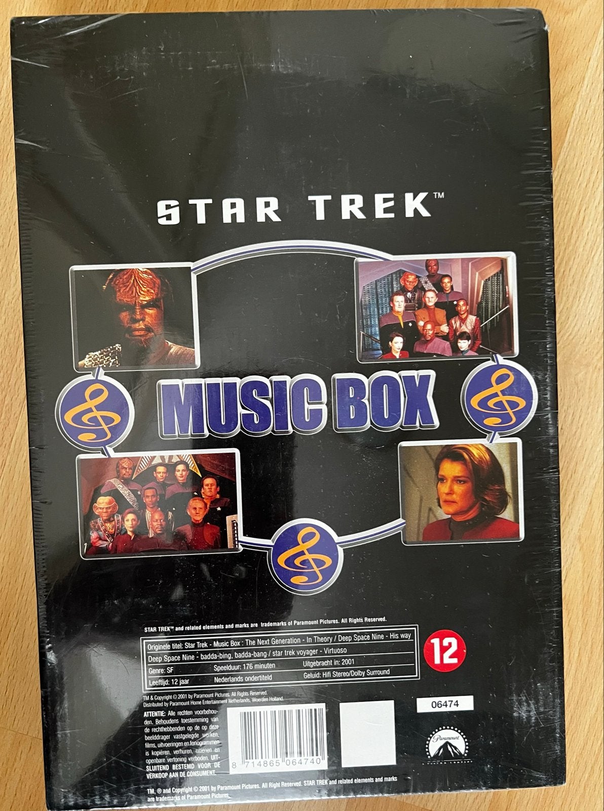 Star Trek Music Box - Nieuw in verpakking, Vanaf 12 jaar, Ophalen of Verzenden, Nieuw in verpakking
