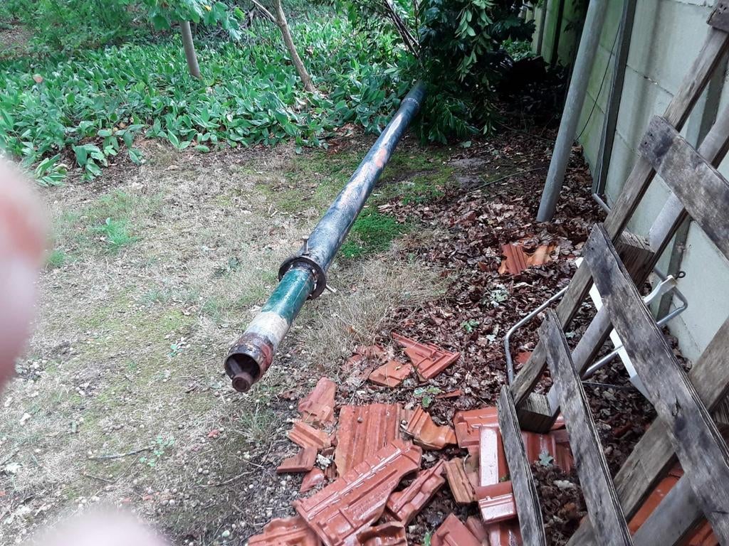 Tv mast 18m hoog, Ophalen of Verzenden