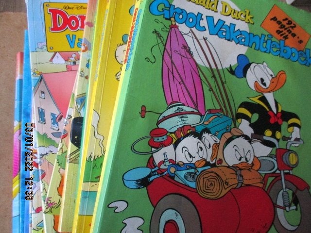 adv5344 donald duck vakantieboek, Boeken, Stripboeken, Eén stripboek, Ophalen, Gelezen