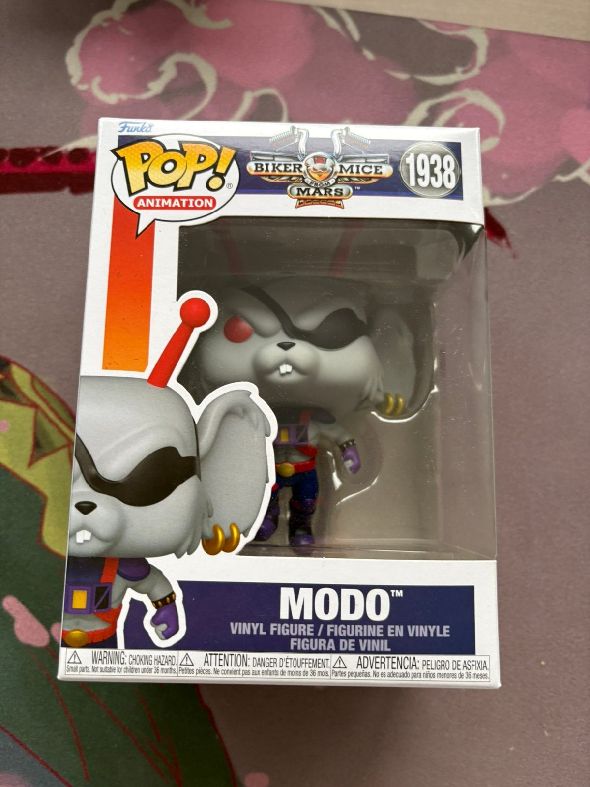 Funko Pop! Animation Biker Mice From Mars Modo #1938, Verzamelen, Poppetjes en Figuurtjes, Funko Europe, Supportmea@funko.com