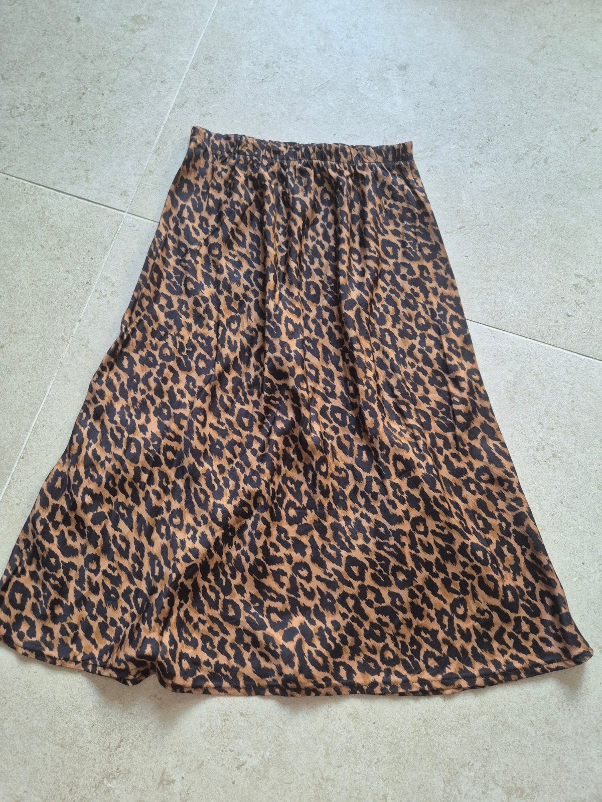 Amélie & Amélie Luipaardprint Rok S/M Viscose Zijde, Ophalen of Verzenden