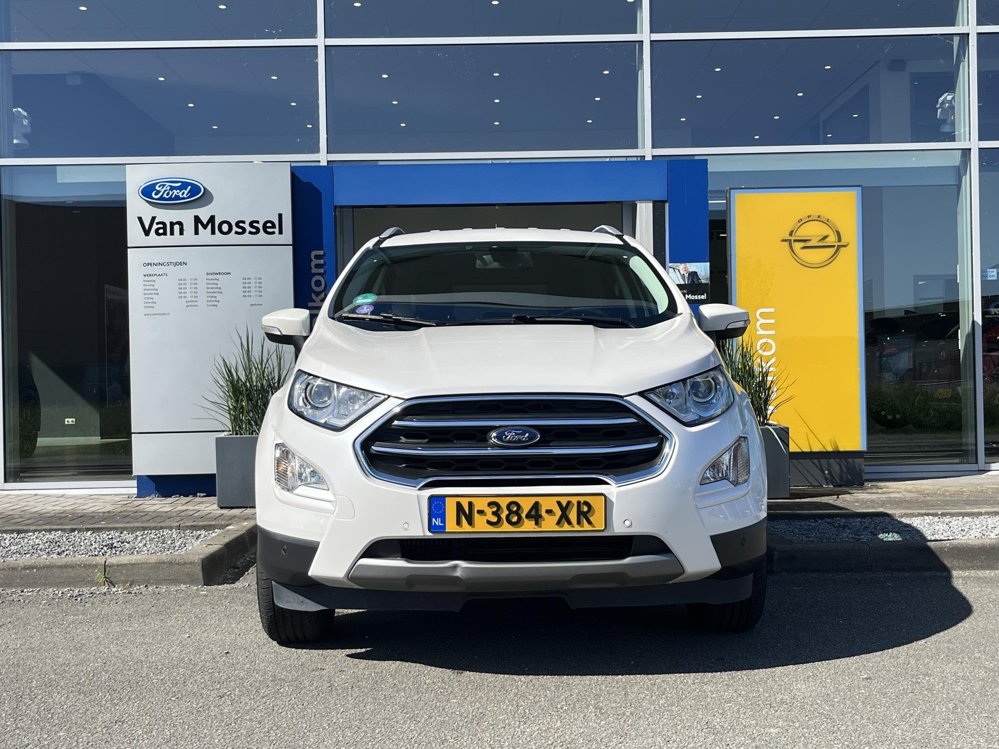 Ford EcoSport 1.0 EcoBoost Titanium | Climate Control | Crui, Auto's, 125 pk, Gebruikt, Ecosport, Leder en Stof