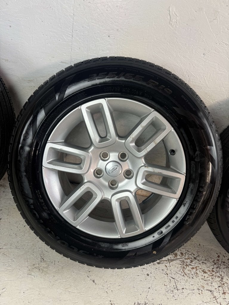 5 stuks Originele Land Rover Defender L663 velgen 19" 5x120, Gebruikt, 255 mm, Banden en Velgen, Niet ingevuld