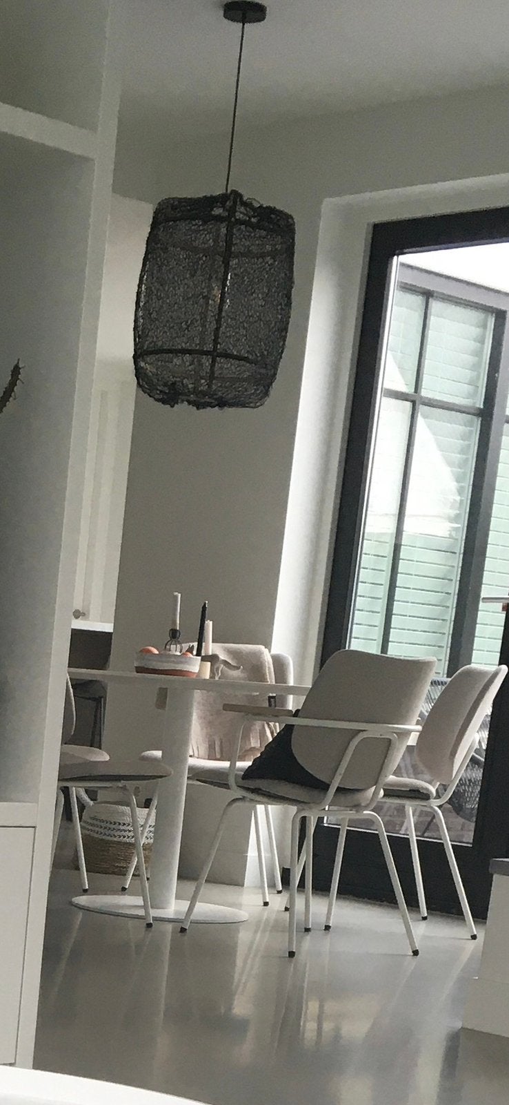 Z5 lamp ay illuminate zwart en beige net, Huis en Inrichting, Ophalen, Zo goed als nieuw