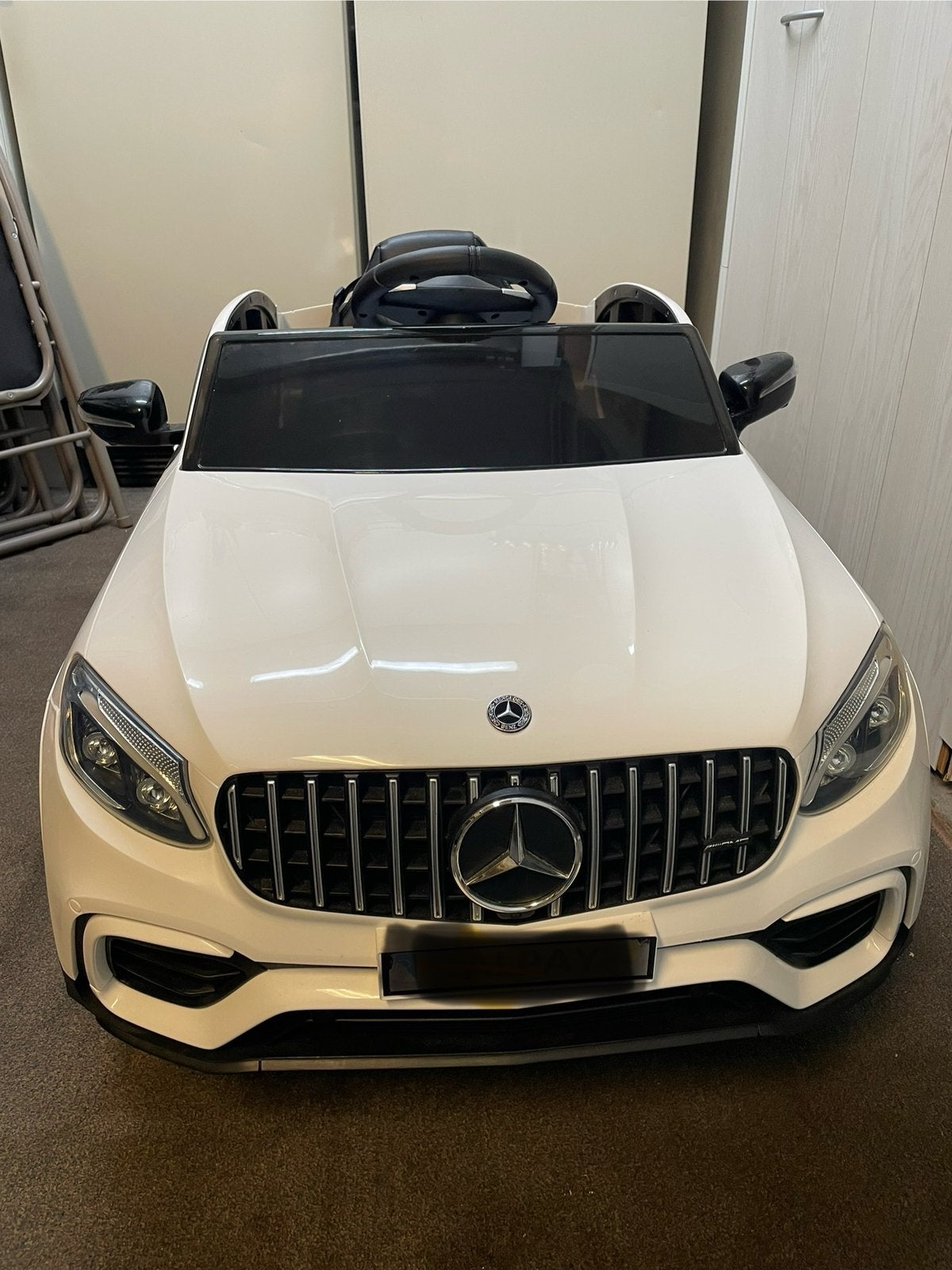 Elektrische kinderauto - met afstandsbediening - Mercedes, Ophalen, Gebruikt