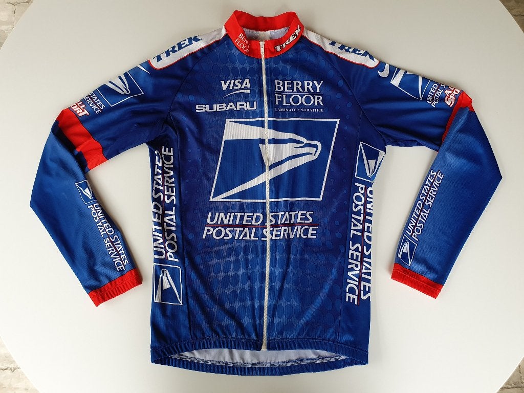 Wielertrui Trek US Postal Service (Nike), Ophalen of Verzenden, Gebruikt, Overige typen