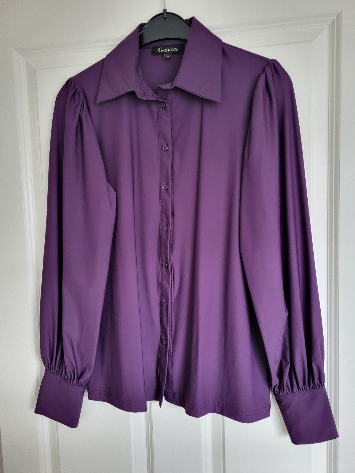 G-maxx blouse, paars, maat S, Paars, Ophalen of Verzenden, Zo goed als nieuw, Maat 36 (S)