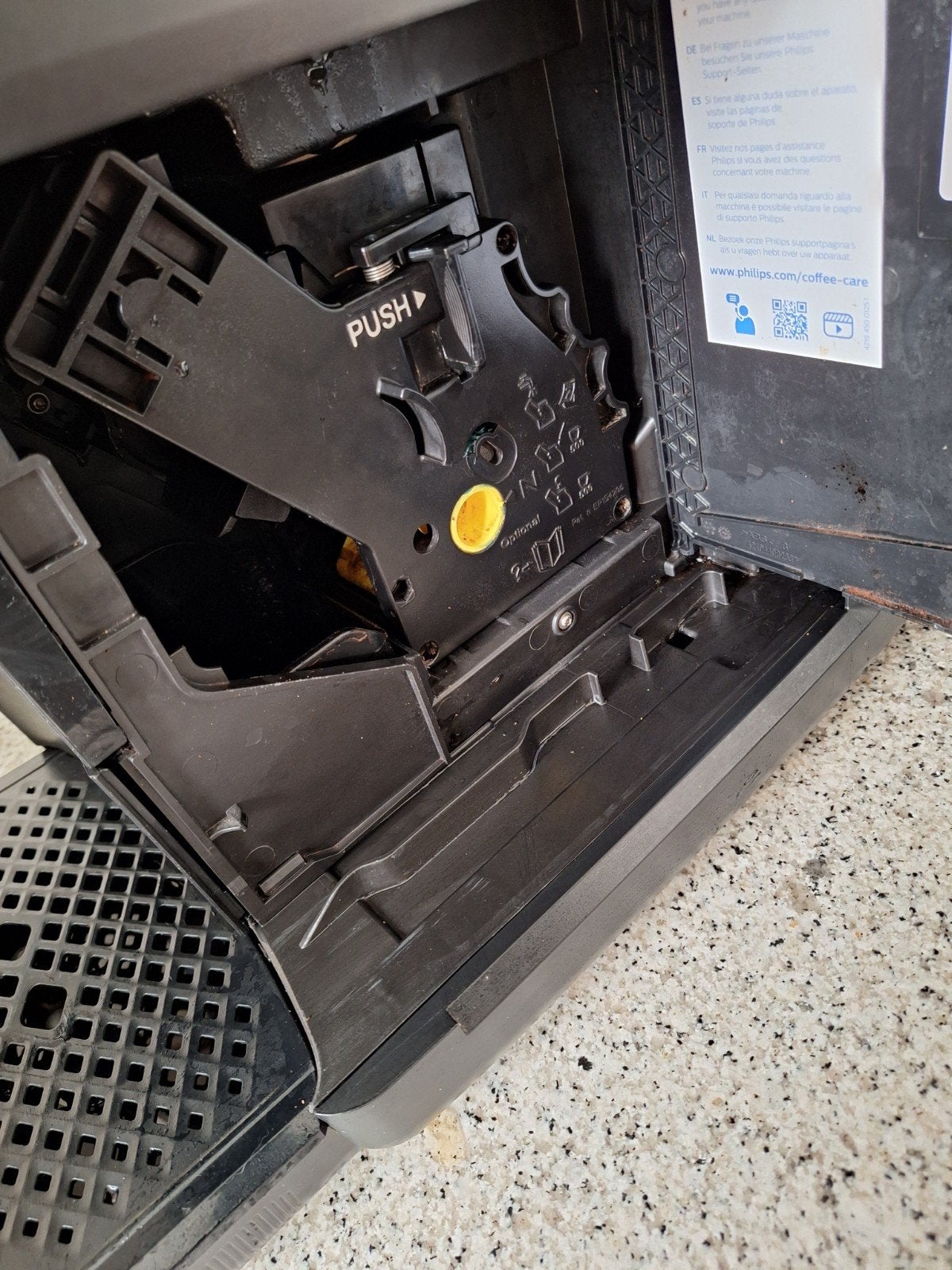 2 defecte Philips 2200 Serie Volautomatische Espressomachine, Ophalen, Gebruikt, Espresso apparaat, Koffiebonen
