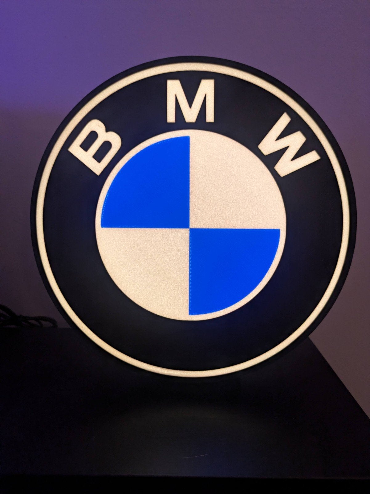 BMW lightbox lamp met LED verlichting., Ophalen of Verzenden