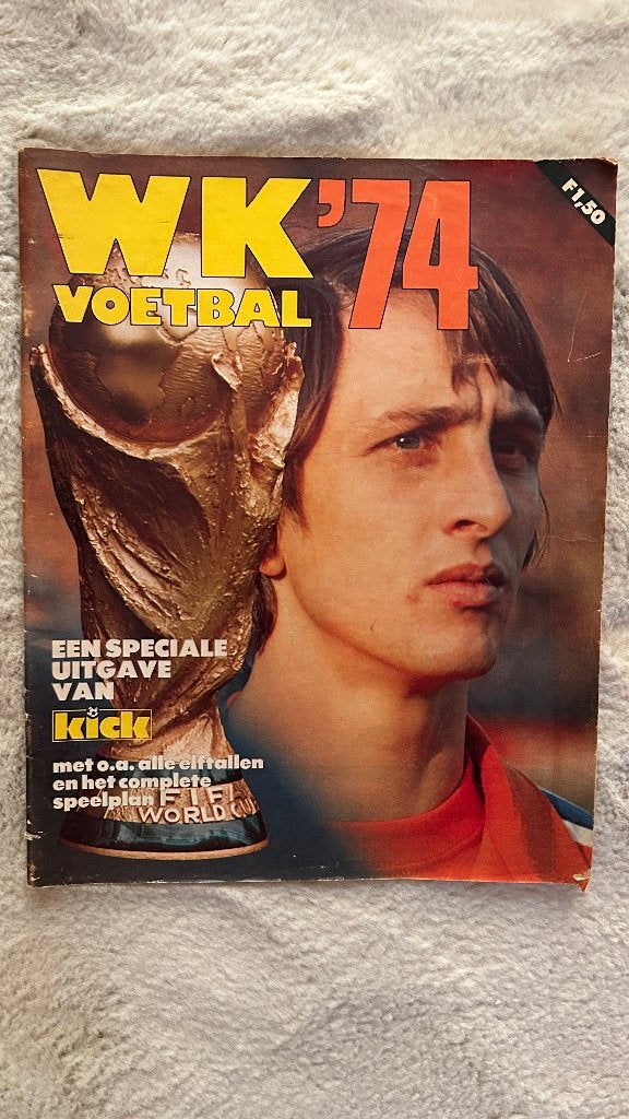 Kick WK'74 Voetbal, Ophalen of Verzenden, Gebruikt, Buitenlandse clubs, Boek of Tijdschrift
