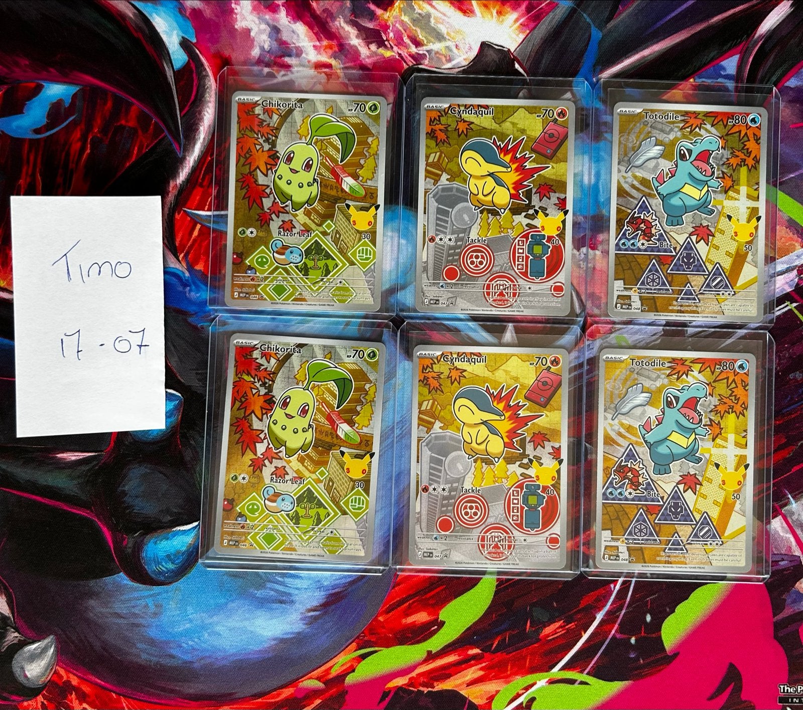 Pokémon First Partner Series 2 Gen 2 setje, Ophalen of Verzenden, Nieuw, Meerdere kaarten