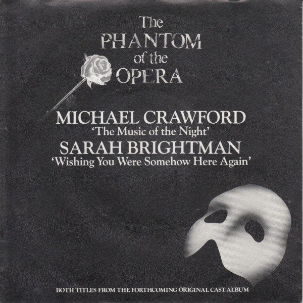 Michael Crawford / Sarah Brightman ‎  The Music Of The Night, 7 inch, Ophalen of Verzenden, Zo goed als nieuw, Pop