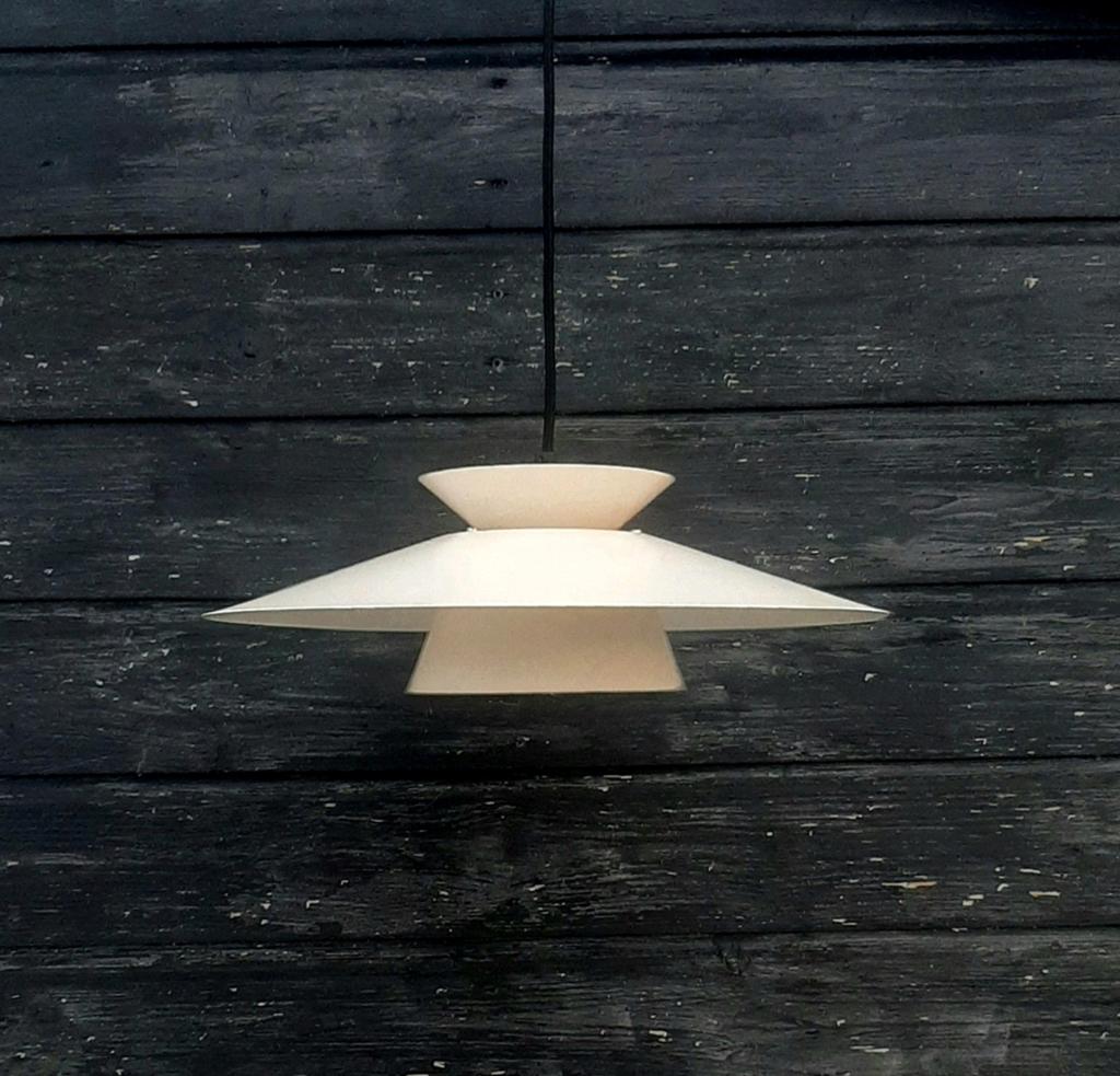 Deense Schalenlamp - (Hanglamp/ Design / Vintage / Poulsen), Ophalen of Verzenden, Minder dan 50 cm